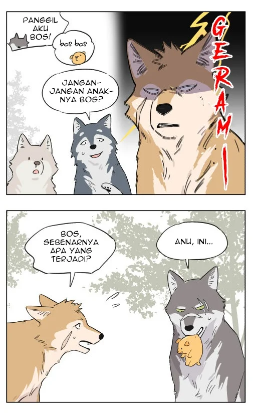 Papa Wolf and the Puppy Chapter 4 - halaman 12