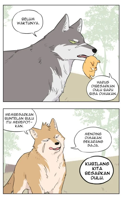 Papa Wolf and the Puppy Chapter 4 - halaman 14