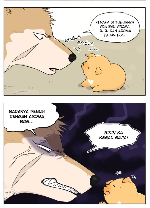 Papa Wolf and the Puppy Chapter 4 - halaman 9