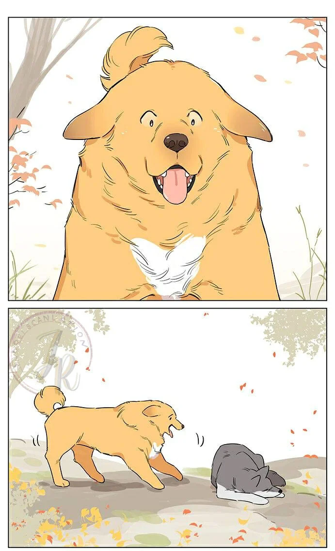 Papa Wolf and the Puppy Chapter 49 - halaman 4