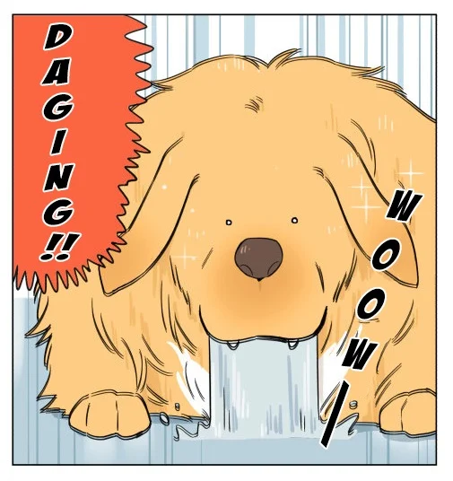 Papa Wolf and the Puppy Chapter 5 - halaman 12