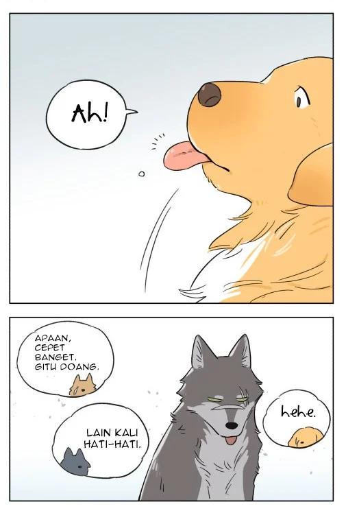 Papa Wolf and the Puppy Chapter 5 - halaman 13