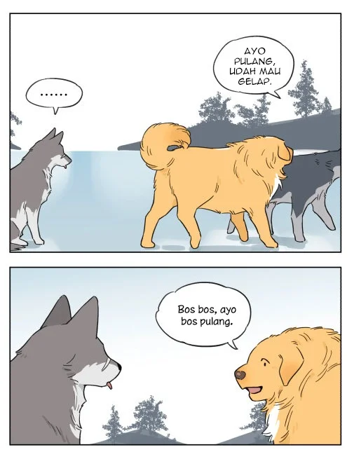 Papa Wolf and the Puppy Chapter 5 - halaman 14