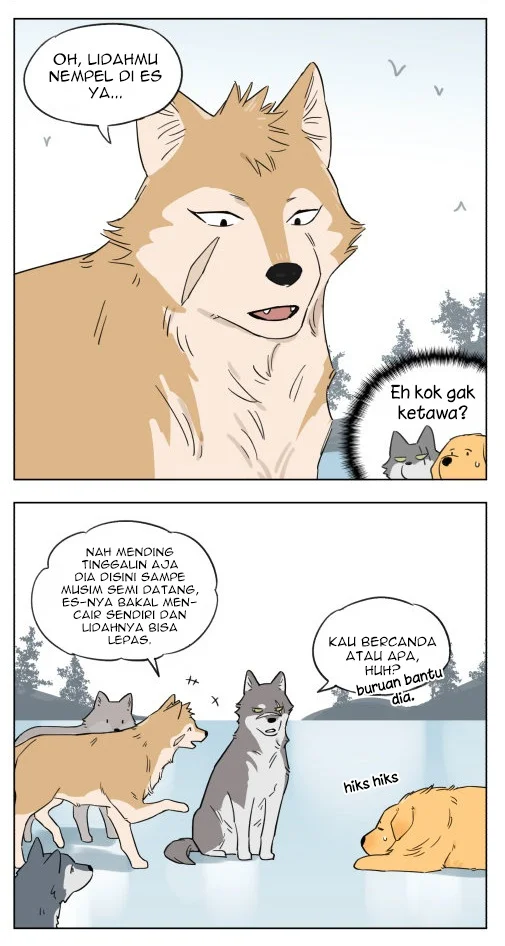 Papa Wolf and the Puppy Chapter 5 - halaman 7