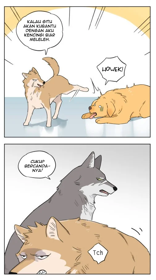 Papa Wolf and the Puppy Chapter 5 - halaman 8