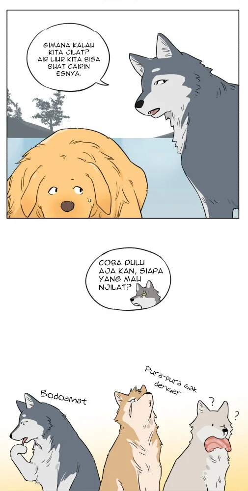 Papa Wolf and the Puppy Chapter 5 - halaman 9