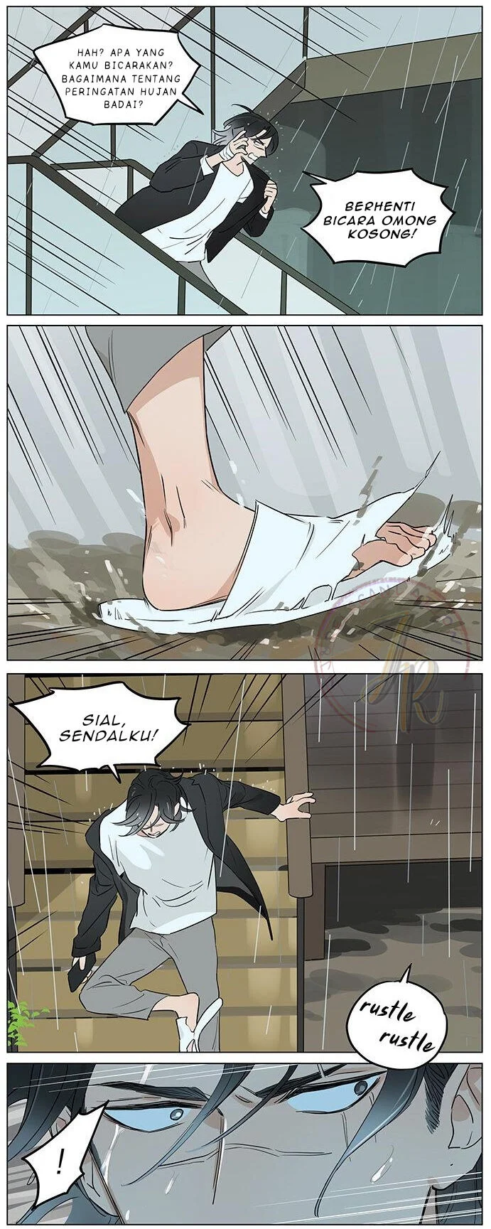 Papa Wolf and the Puppy Chapter 56 - halaman 9