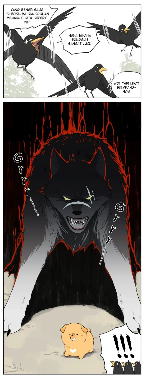 Papa Wolf and the Puppy Chapter 6 - halaman 12