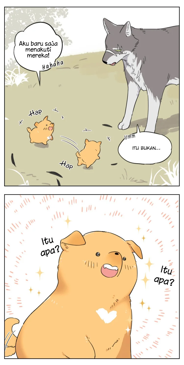 Papa Wolf and the Puppy Chapter 6 - halaman 14