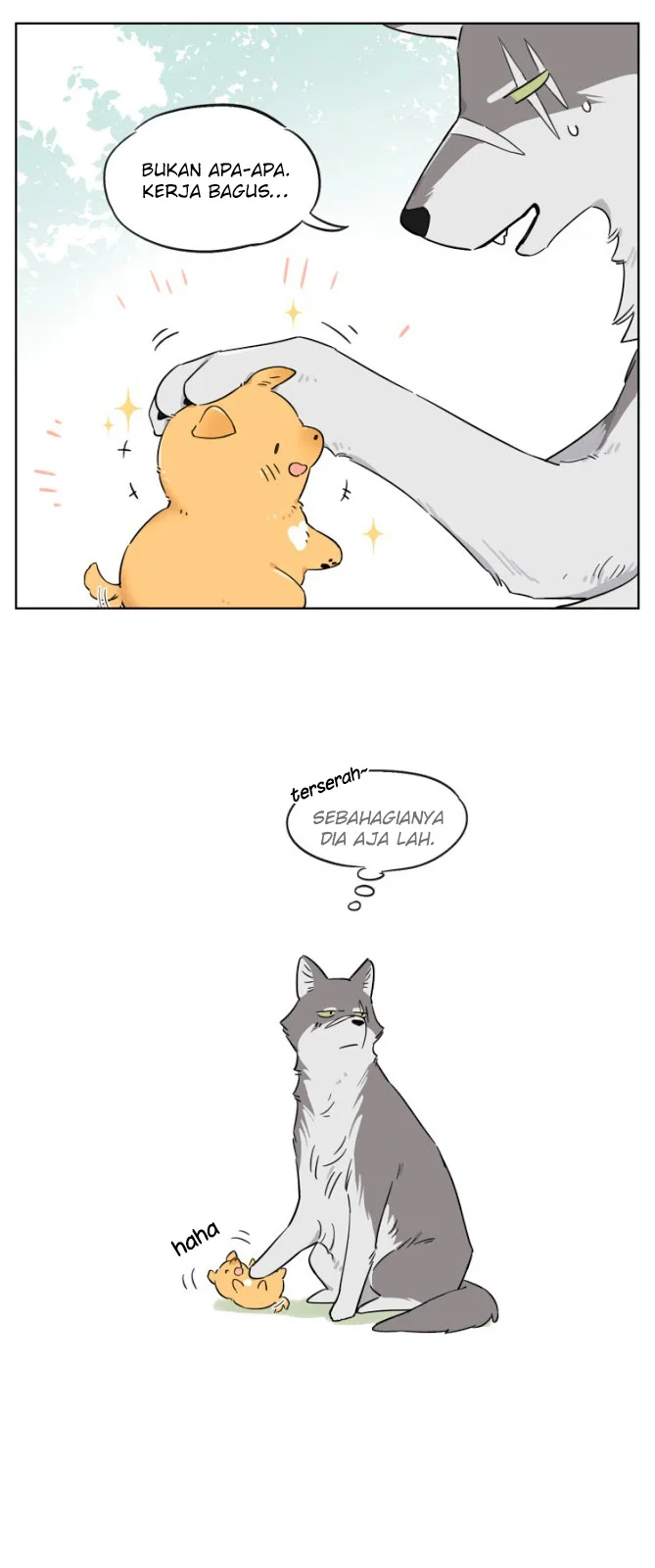 Papa Wolf and the Puppy Chapter 6 - halaman 15