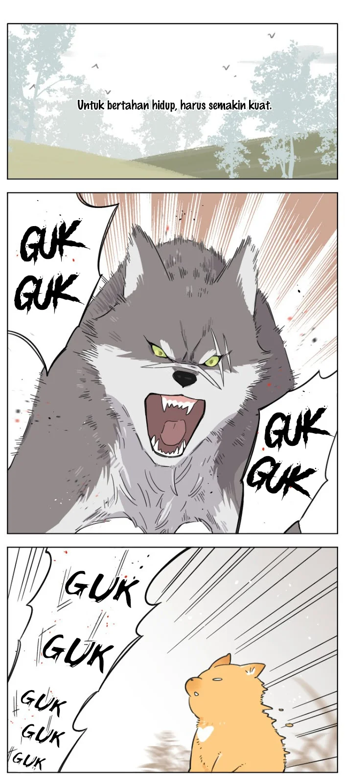 Papa Wolf and the Puppy Chapter 6 - halaman 4