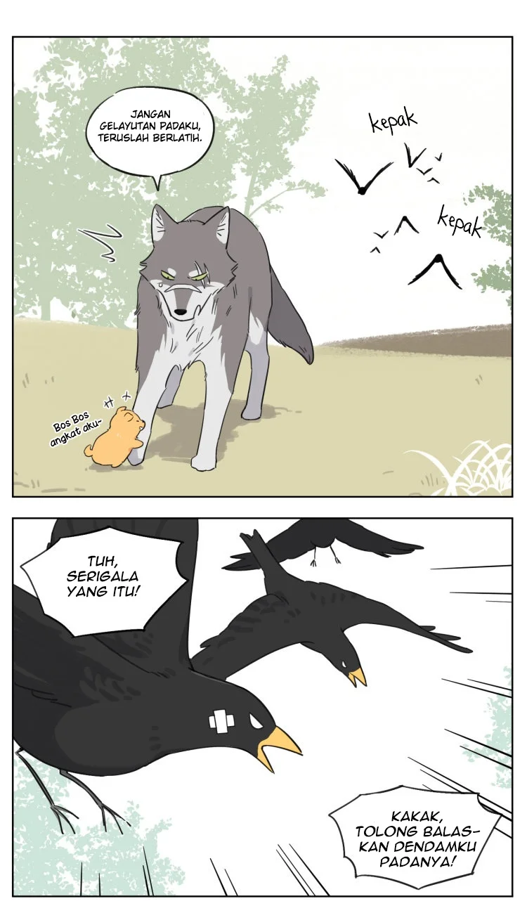 Papa Wolf and the Puppy Chapter 6 - halaman 9