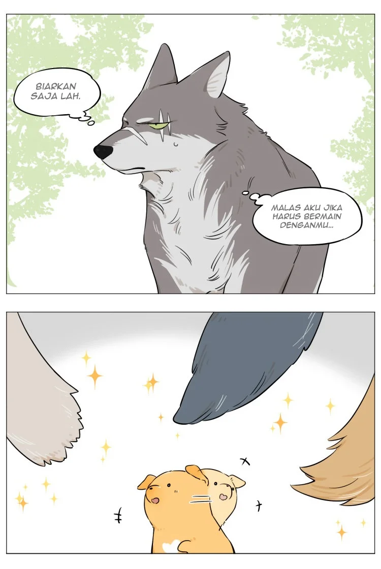 Papa Wolf and the Puppy Chapter 8 - halaman 10