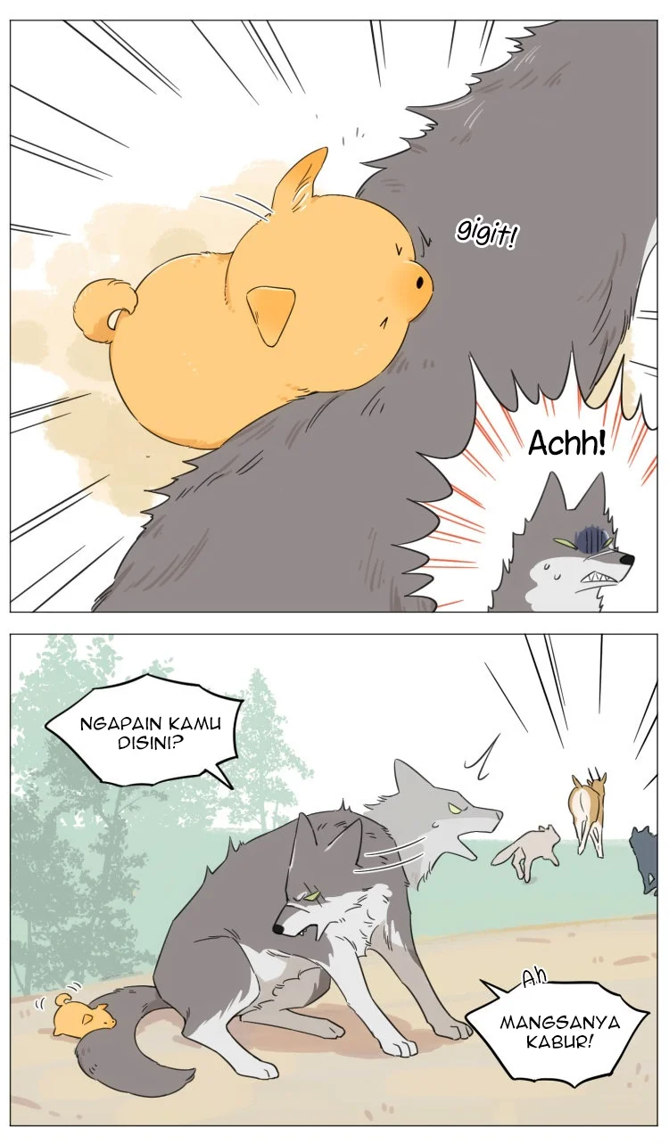Papa Wolf and the Puppy Chapter 8 - halaman 5