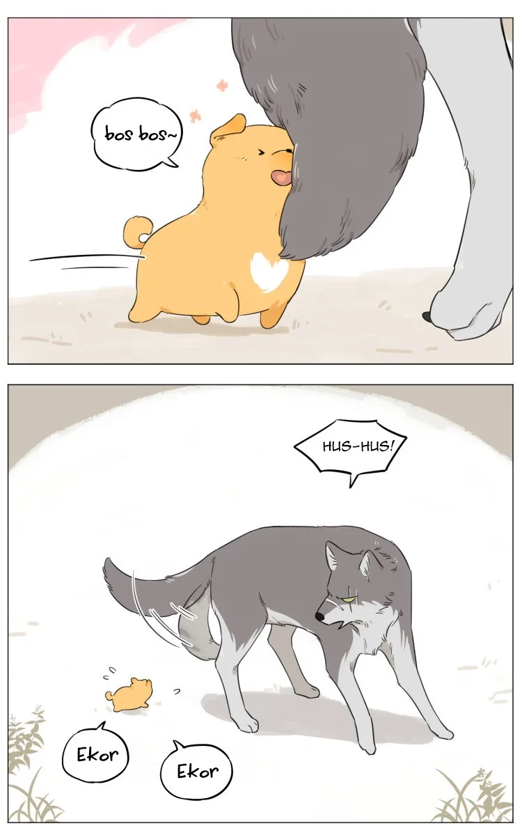 Papa Wolf and the Puppy Chapter 8 - halaman 7