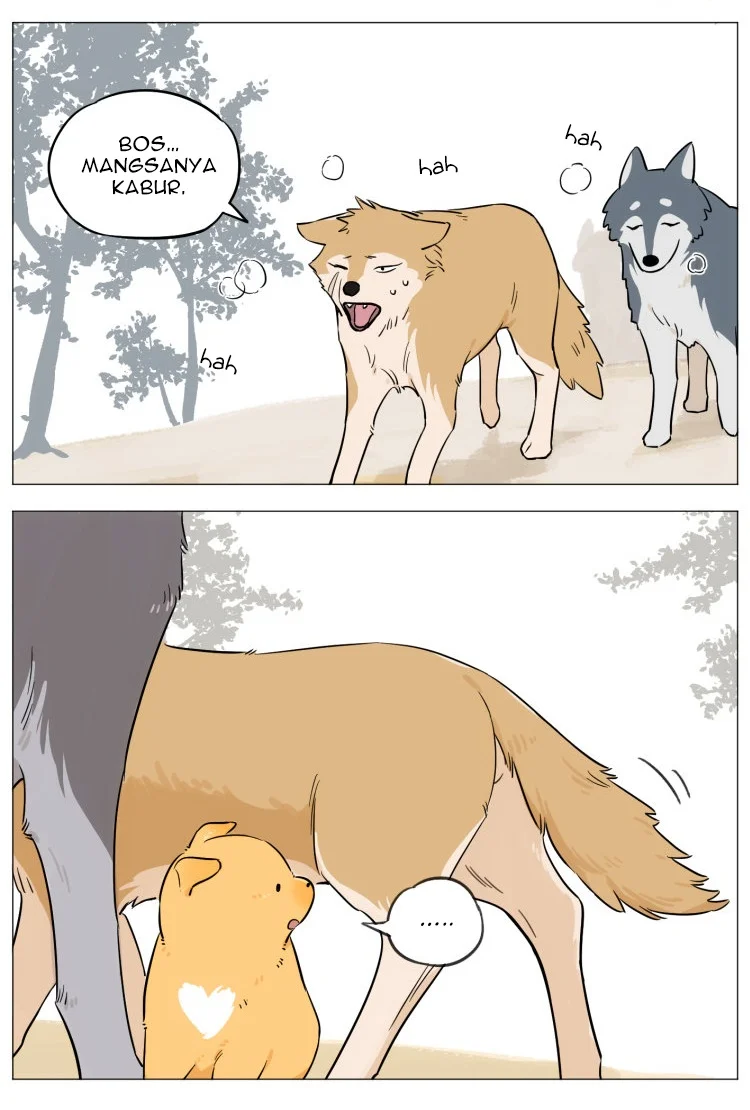 Papa Wolf and the Puppy Chapter 8 - halaman 8