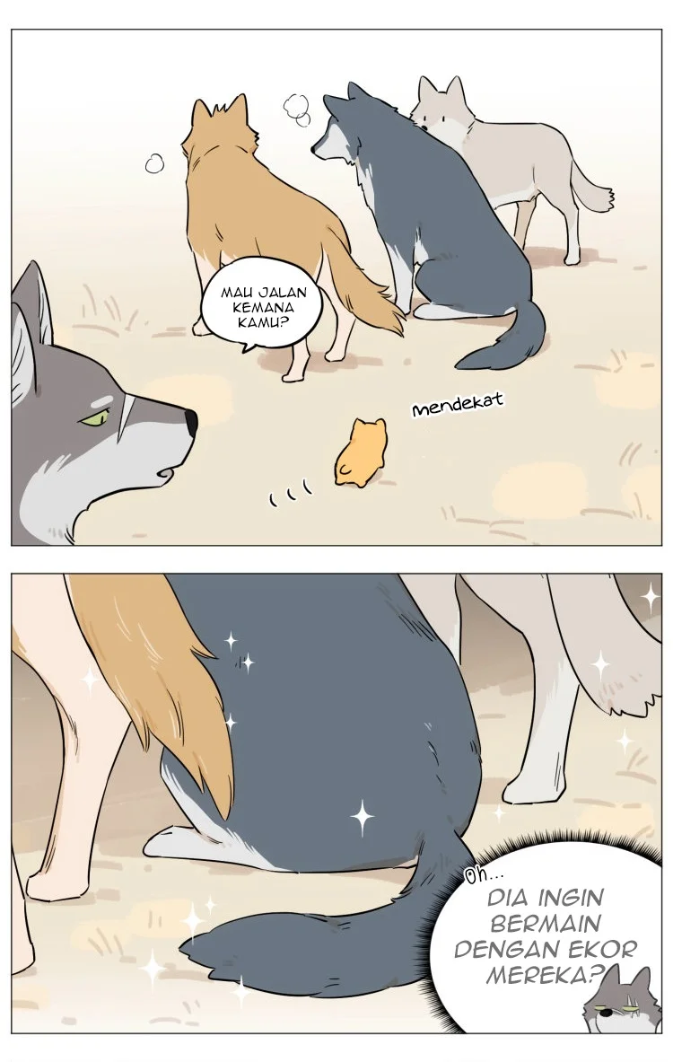 Papa Wolf and the Puppy Chapter 8 - halaman 9