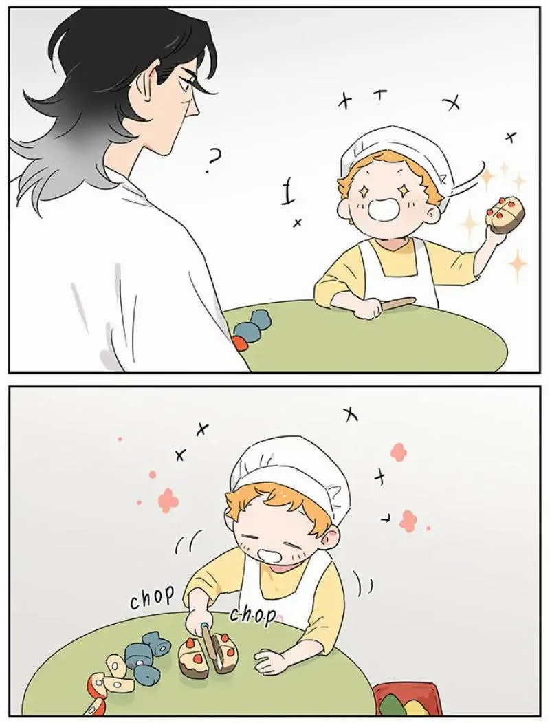 Papa Wolf and the Puppy Chapter 84 - halaman 9