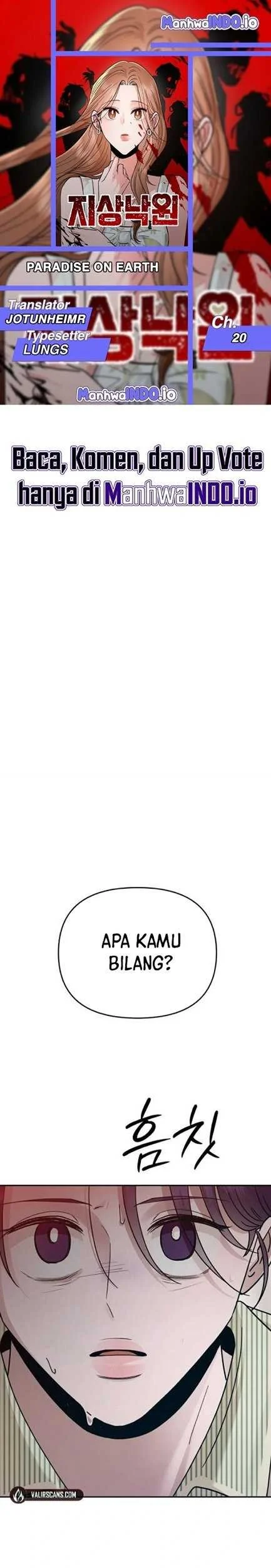 Paradise on Earth Chapter 20 - halaman 1