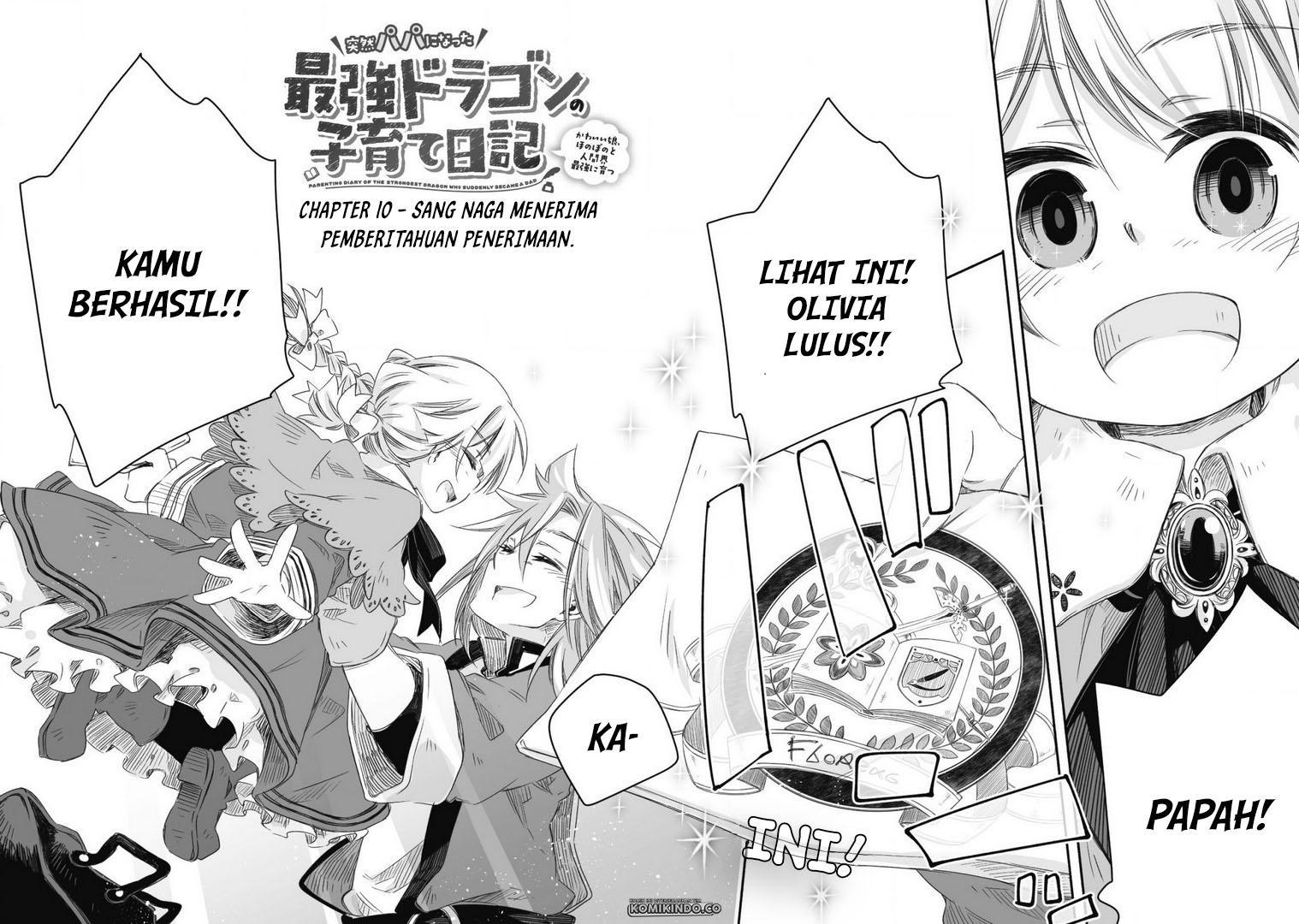 Parenting Diary Of The Strongest Dragon Who Suddenly Became A Dad Chapter 10 - halaman 3