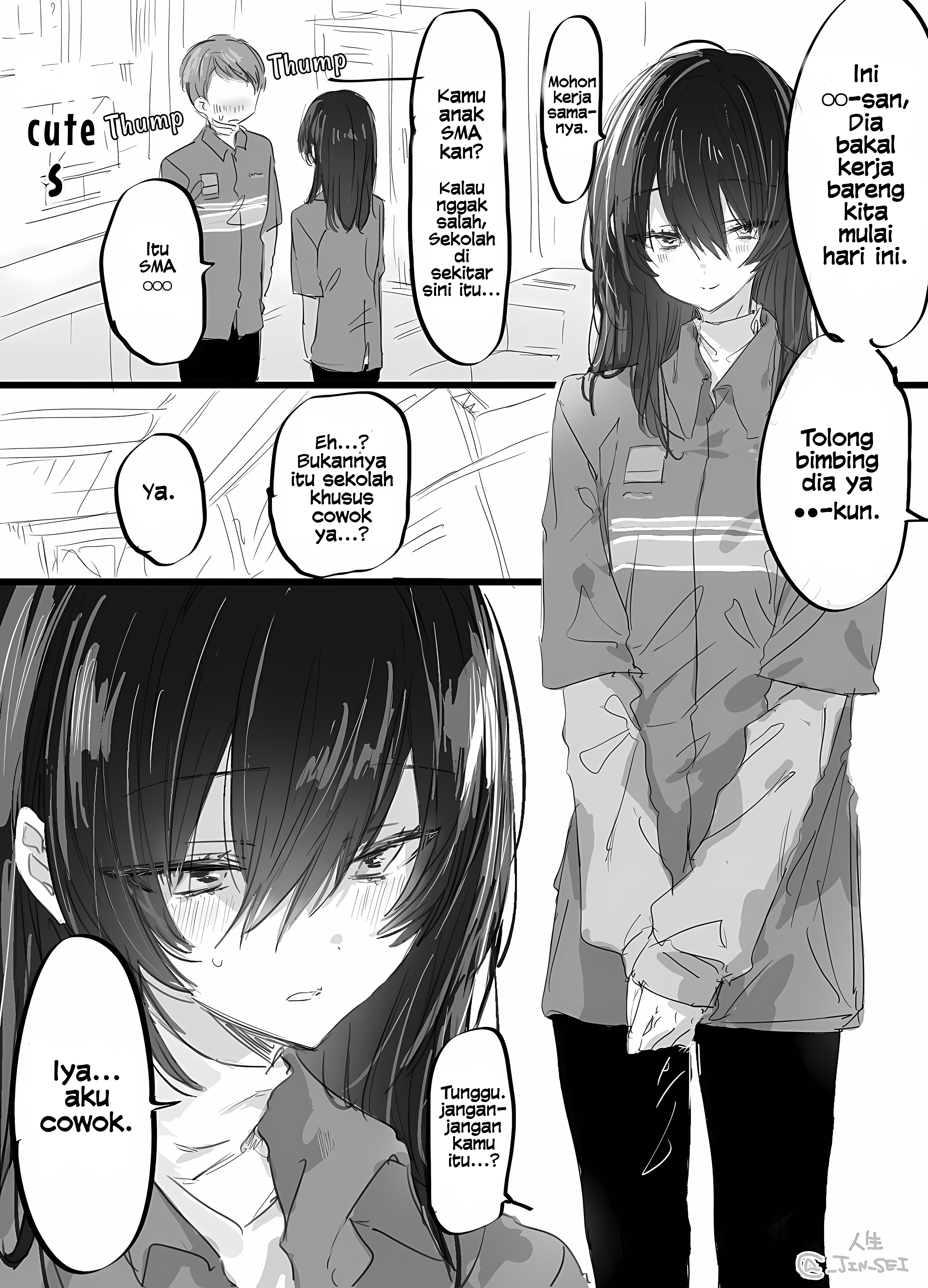 Part-timer-kun Chapter 0 - halaman 1