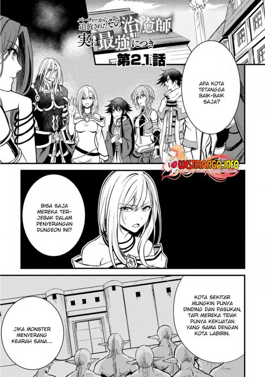 Party Kara Tsuihou Sareta Sono Chiyushi Jitsuha Saikyou Nitsuki Chapter 21.1 - halaman 2