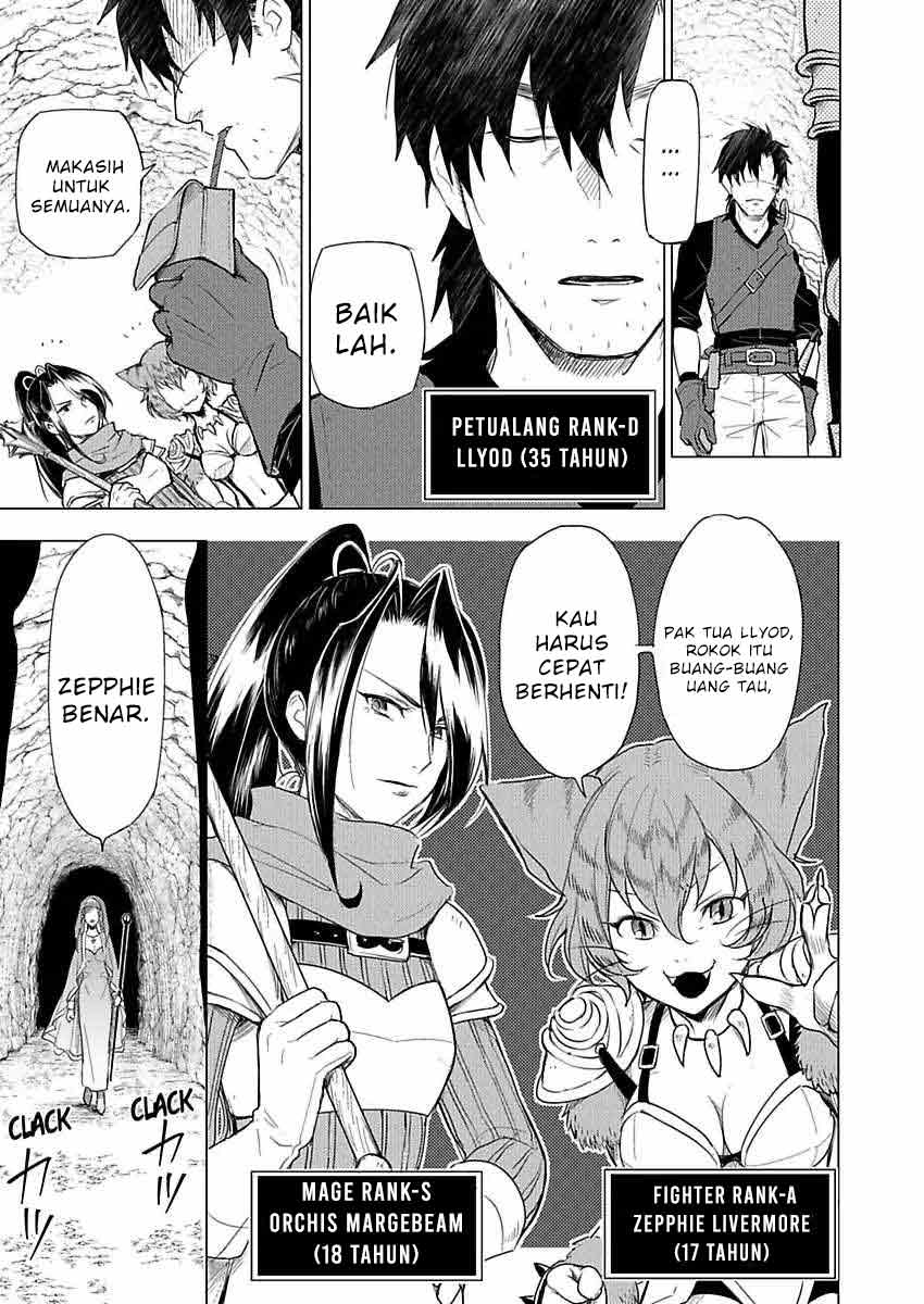 Party wo Oidasareta Moto Yuusha shibono D Rank Boukensha Koe wo Neru akushita SSS Rank Mahoutsukai Bishoujo wo Hiro Soshite Iyasareru Chapter 1 - halaman 6