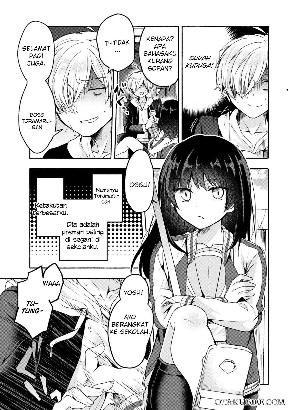 Pashiri na Boku to Koisuru Banchou-san Chapter 1 - halaman 5