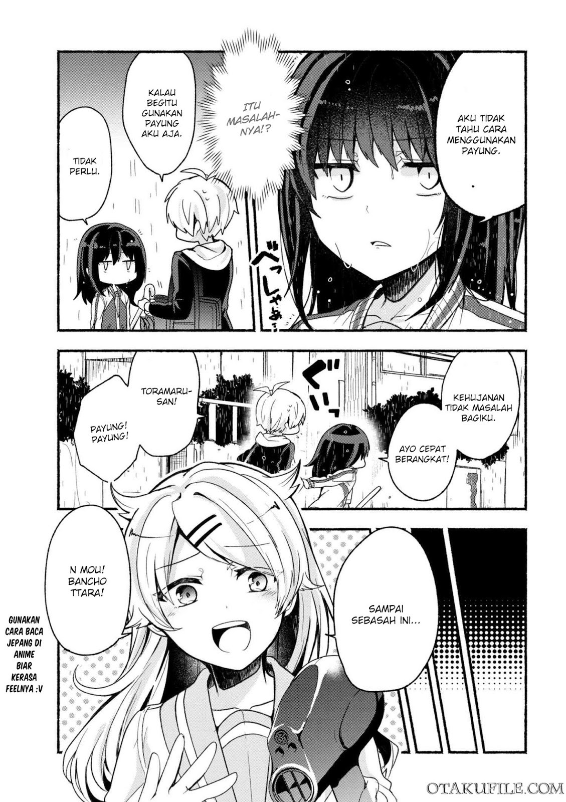 Pashiri na Boku to Koisuru Banchou-san Chapter 10 - halaman 3