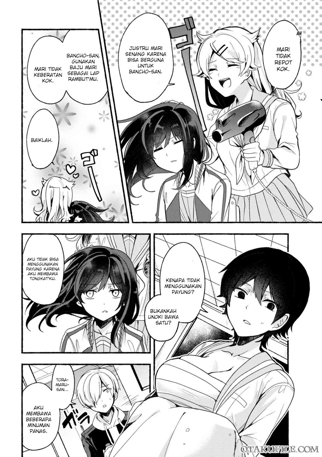 Pashiri na Boku to Koisuru Banchou-san Chapter 10 - halaman 4