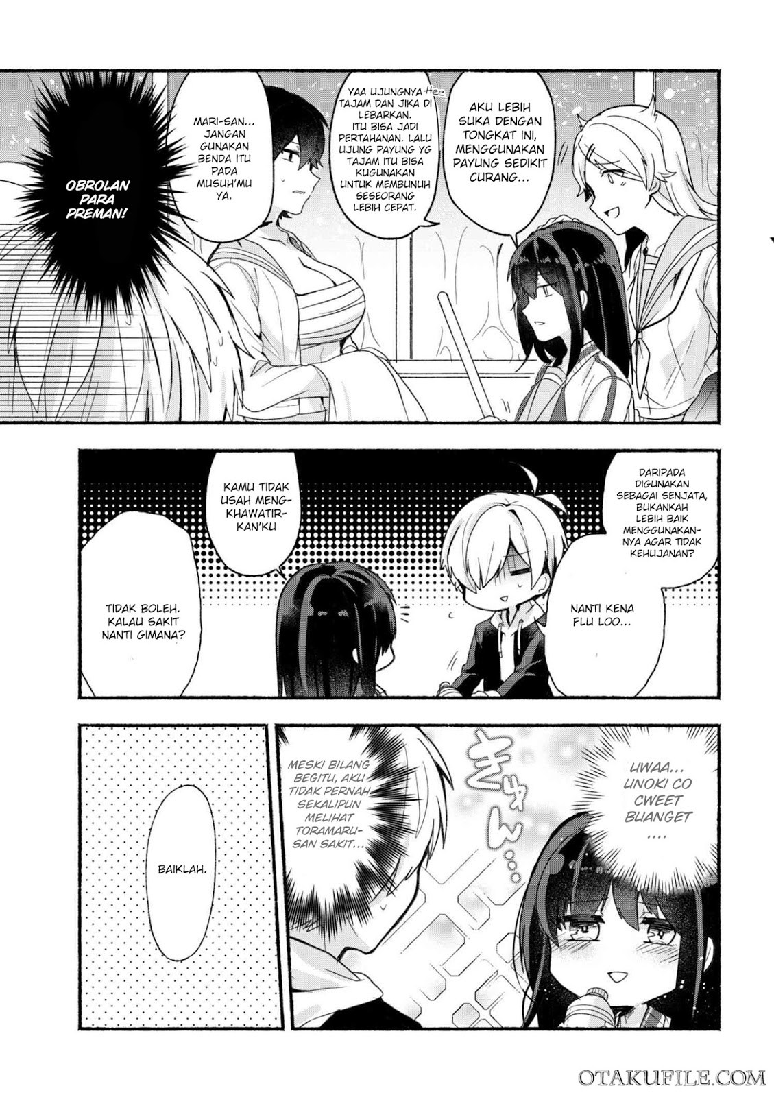 Pashiri na Boku to Koisuru Banchou-san Chapter 10 - halaman 5