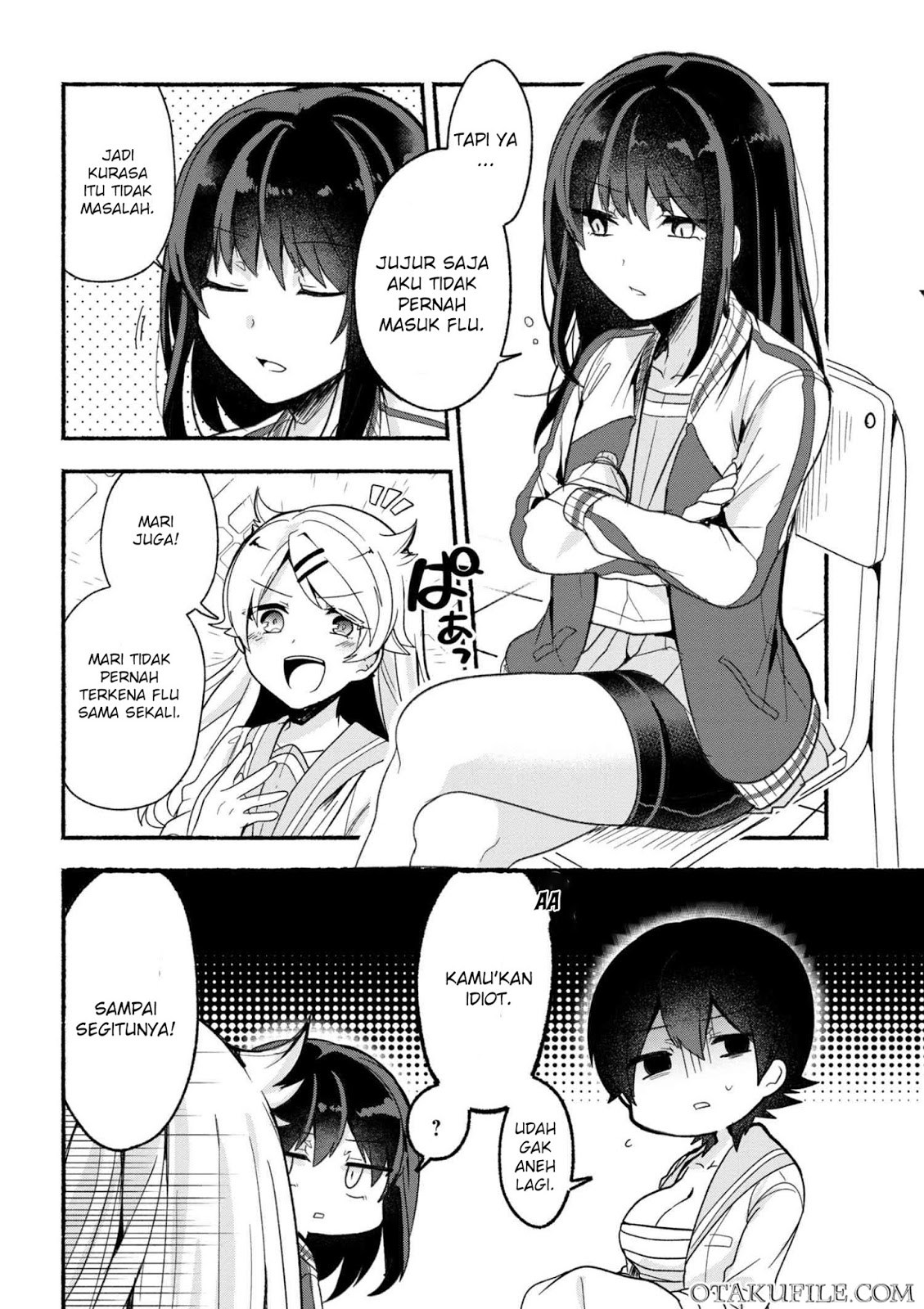 Pashiri na Boku to Koisuru Banchou-san Chapter 10 - halaman 6