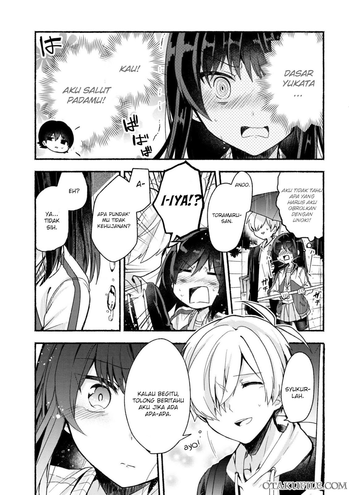 Pashiri na Boku to Koisuru Banchou-san Chapter 10 - halaman 9