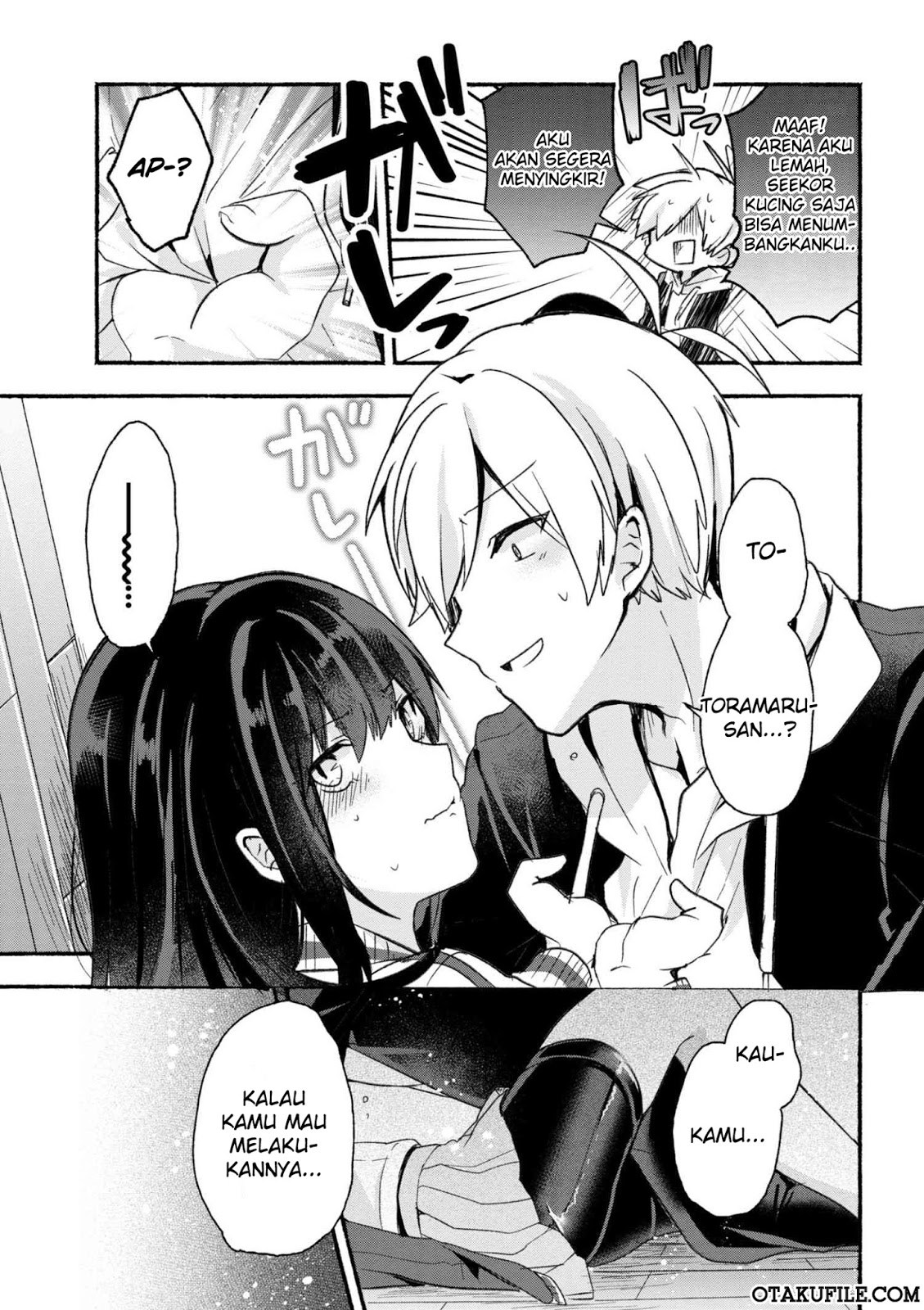 Pashiri na Boku to Koisuru Banchou-san Chapter 11 - halaman 11