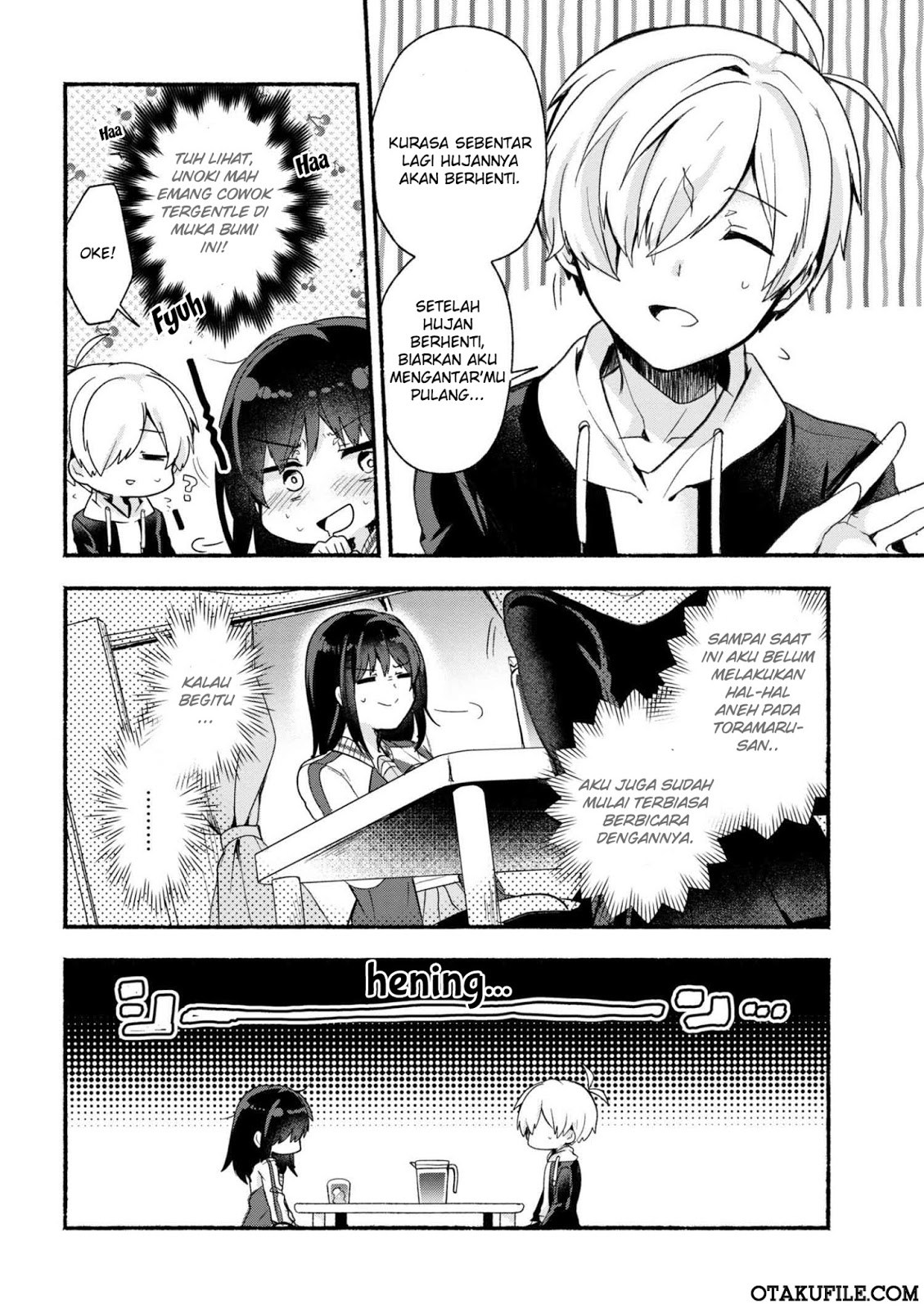 Pashiri na Boku to Koisuru Banchou-san Chapter 11 - halaman 4