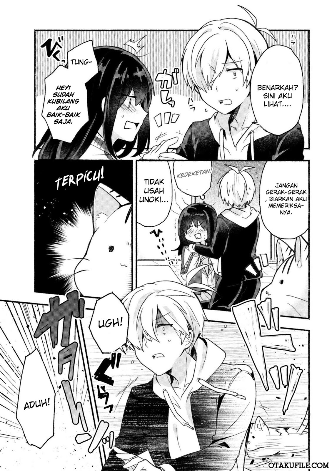 Pashiri na Boku to Koisuru Banchou-san Chapter 11 - halaman 9