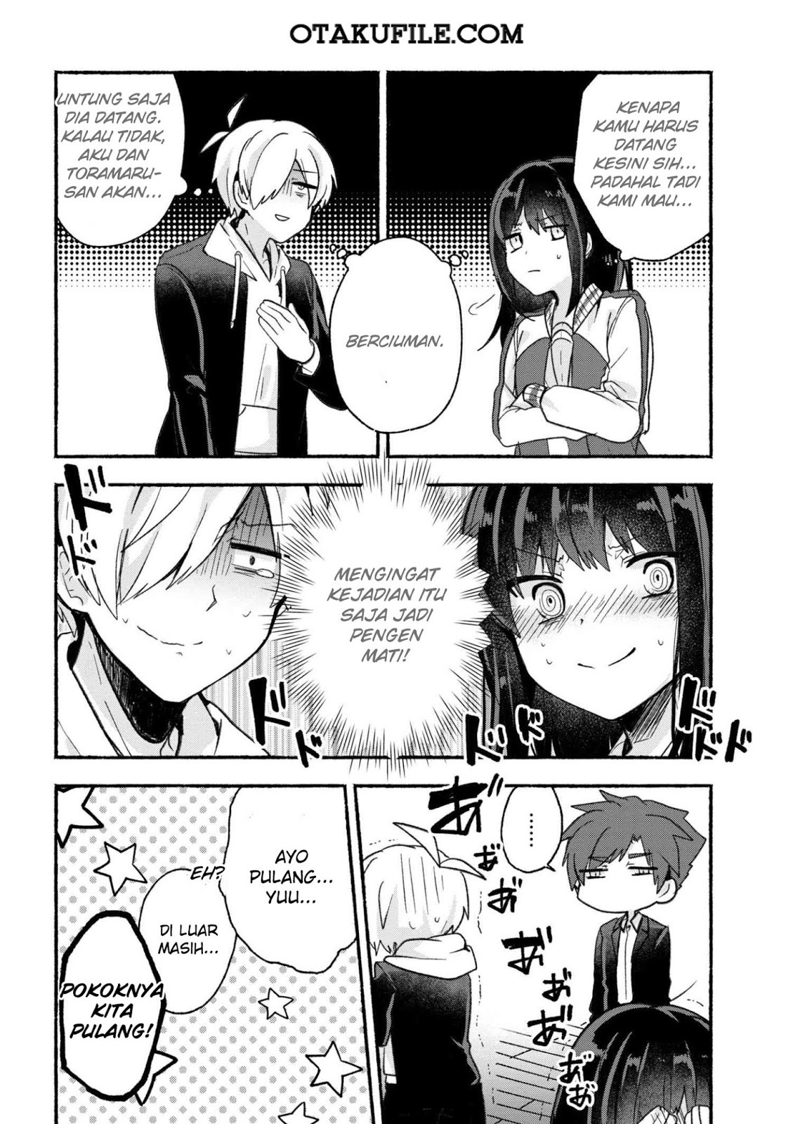 Pashiri na Boku to Koisuru Banchou-san Chapter 12 - halaman 16