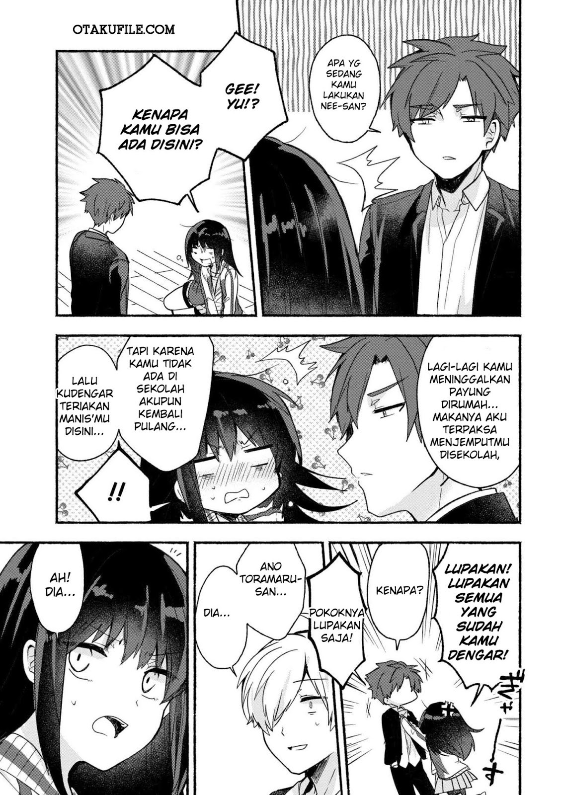 Pashiri na Boku to Koisuru Banchou-san Chapter 12 - halaman 5