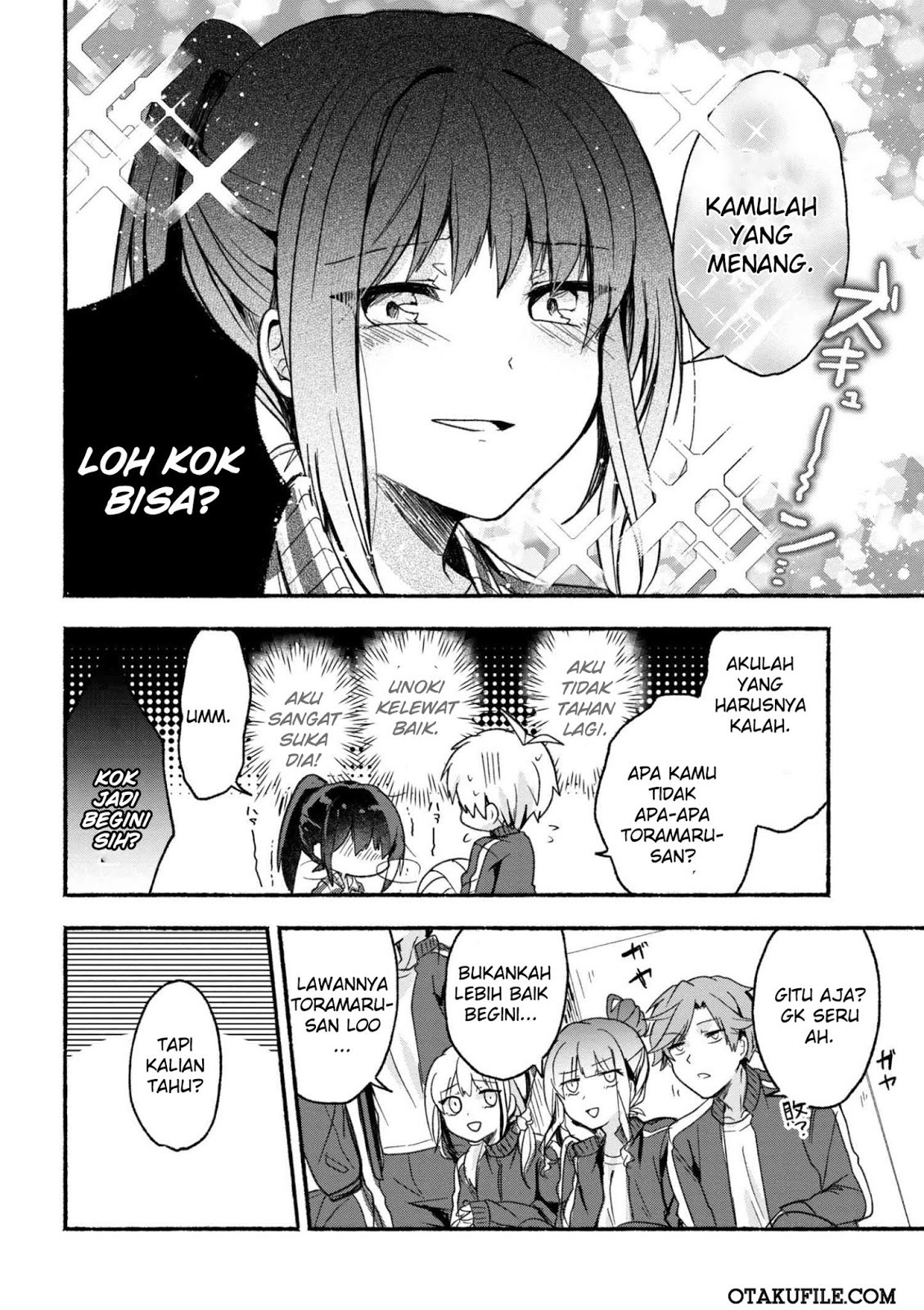 Pashiri na Boku to Koisuru Banchou-san Chapter 13 - halaman 12