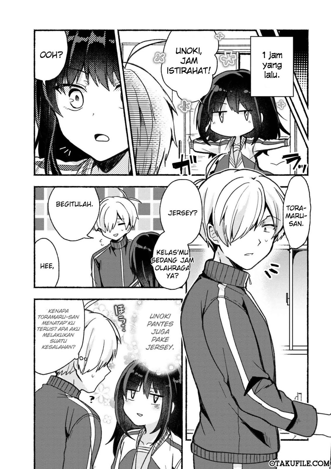 Pashiri na Boku to Koisuru Banchou-san Chapter 13 - halaman 3
