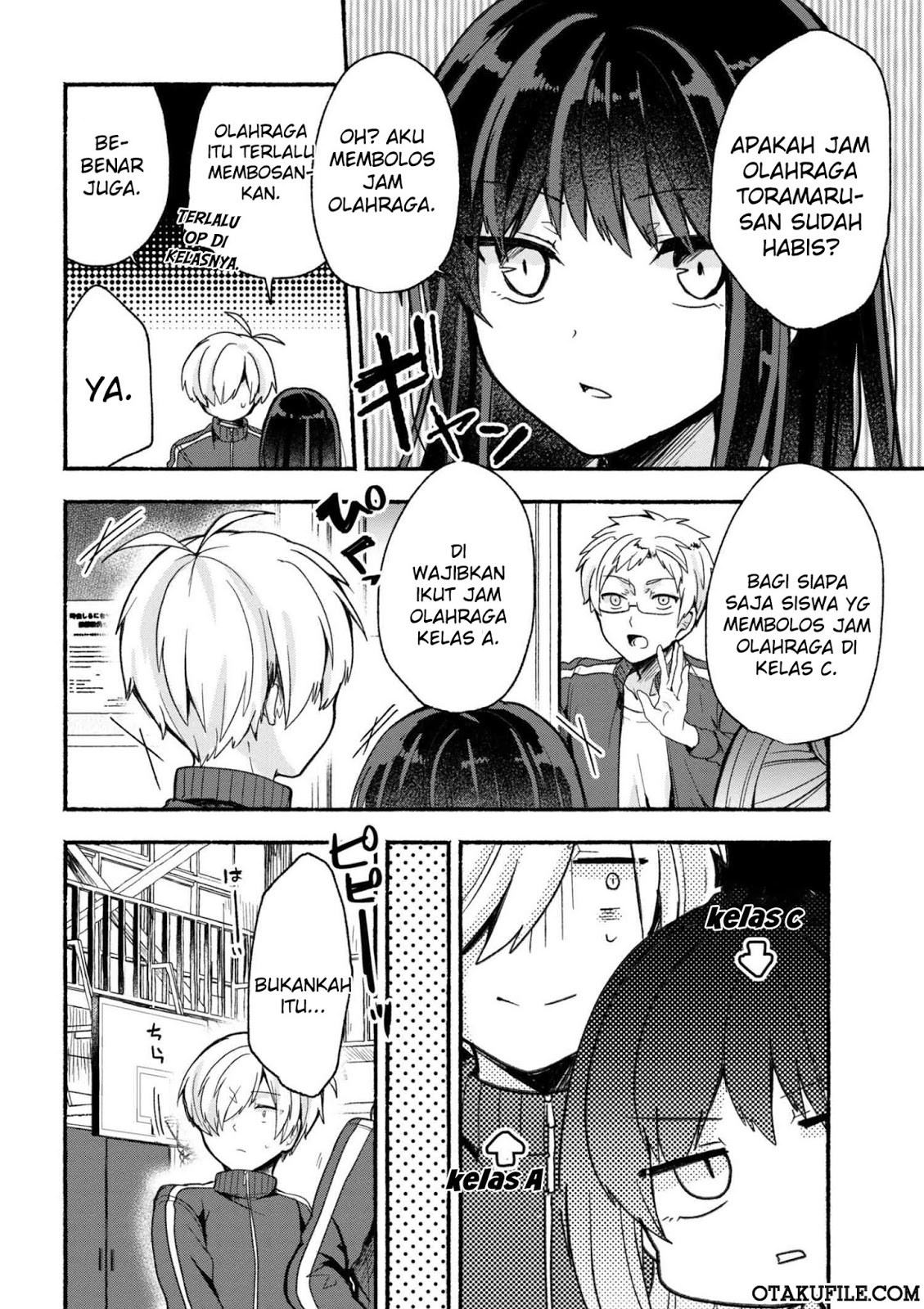 Pashiri na Boku to Koisuru Banchou-san Chapter 13 - halaman 4
