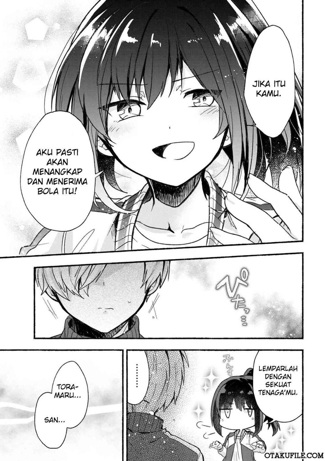 Pashiri na Boku to Koisuru Banchou-san Chapter 13 - halaman 9