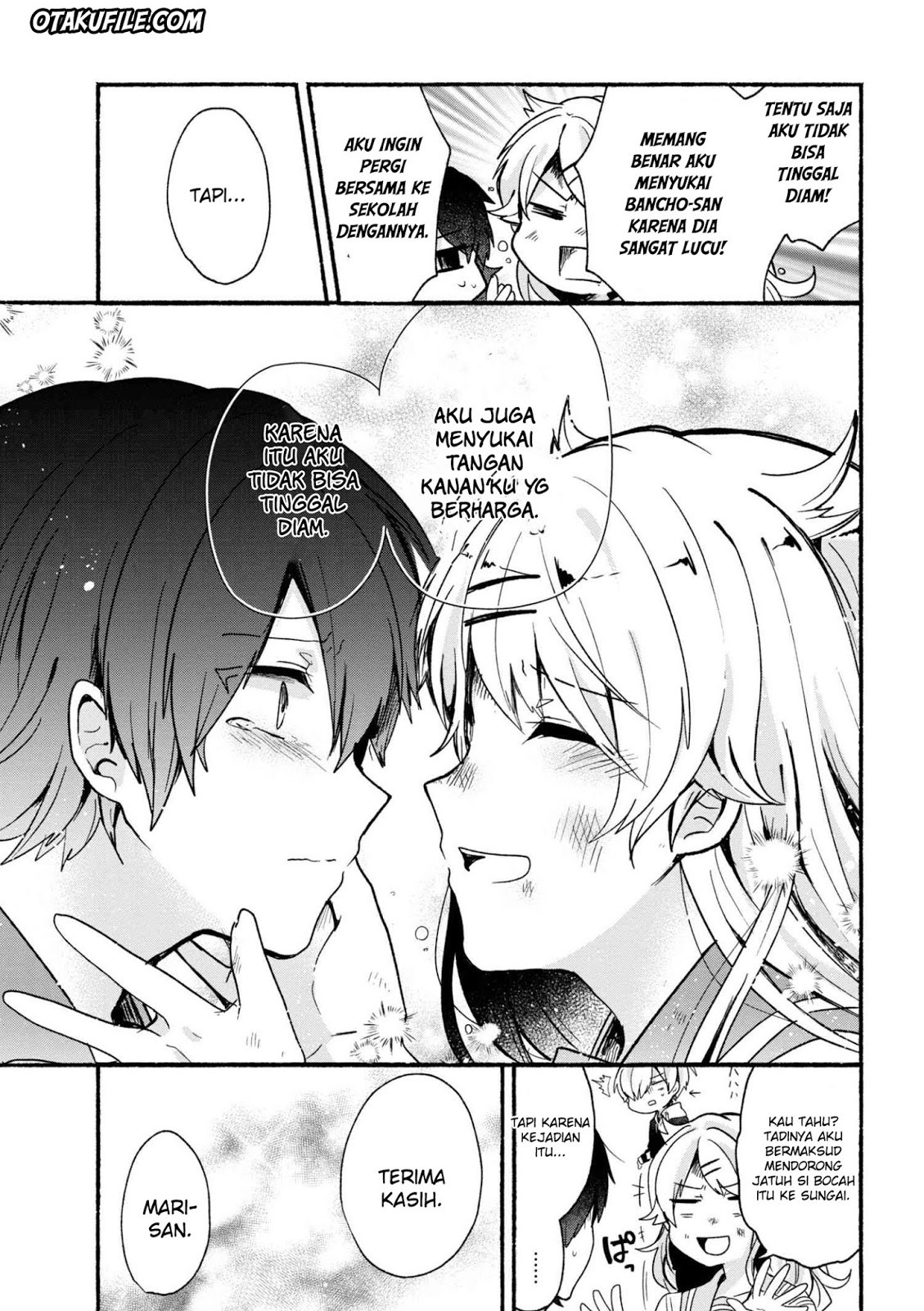 Pashiri na Boku to Koisuru Banchou-san Chapter 14 - halaman 13