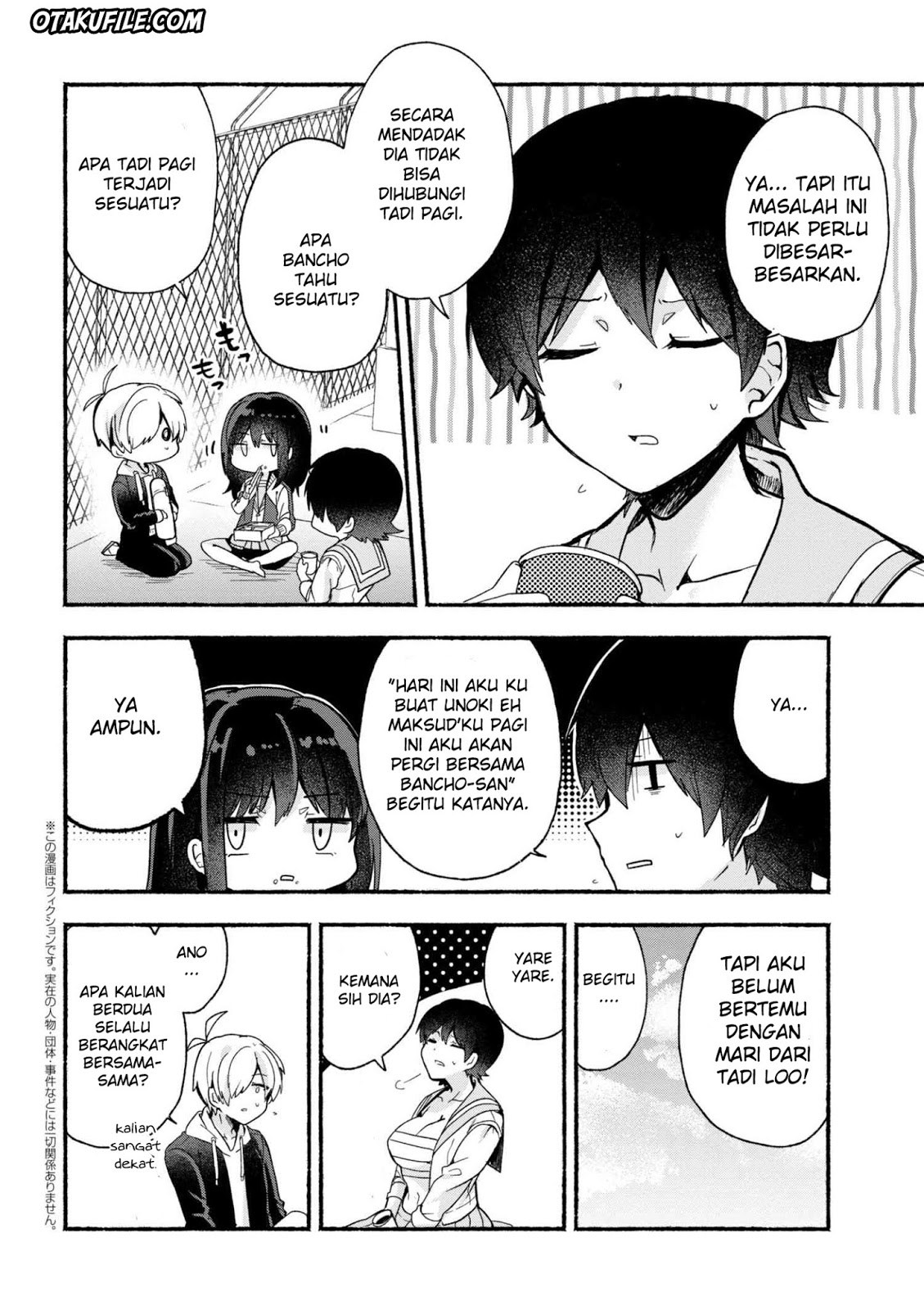 Pashiri na Boku to Koisuru Banchou-san Chapter 14 - halaman 2