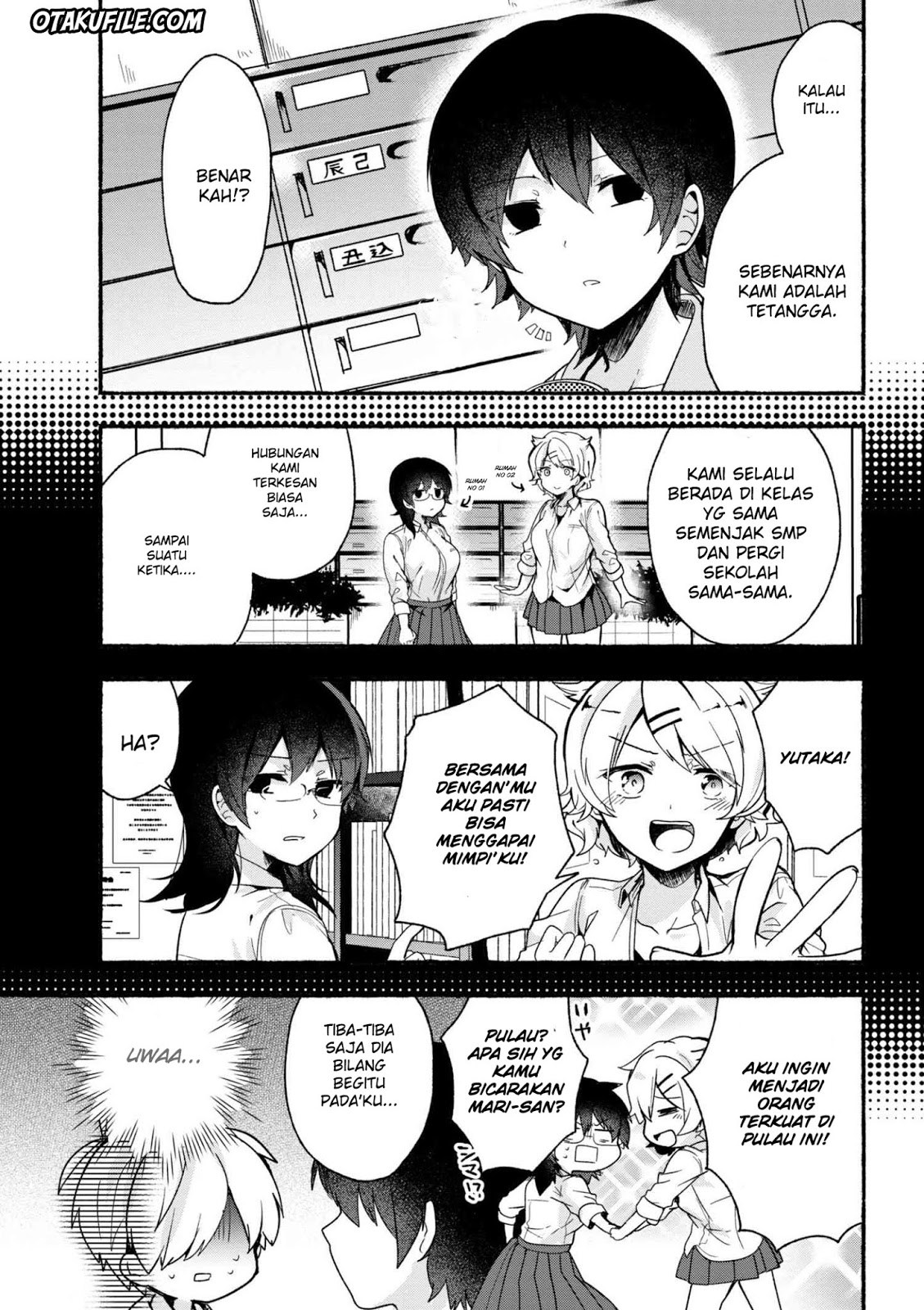 Pashiri na Boku to Koisuru Banchou-san Chapter 14 - halaman 3