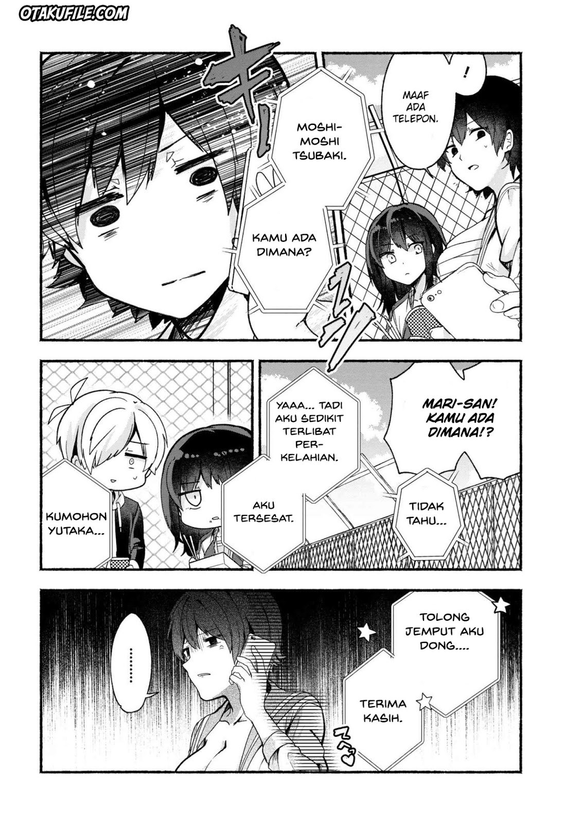 Pashiri na Boku to Koisuru Banchou-san Chapter 14 - halaman 6