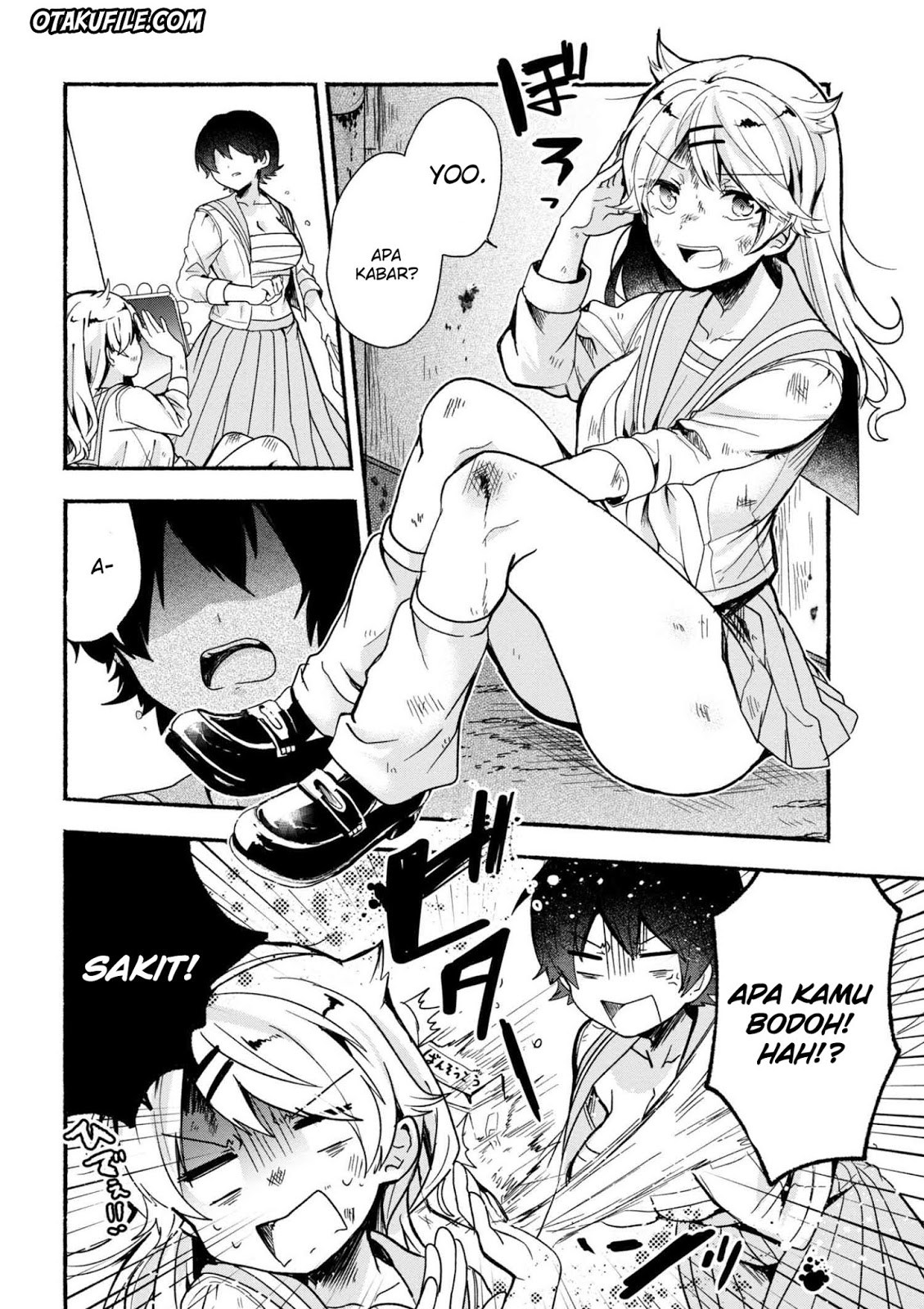Pashiri na Boku to Koisuru Banchou-san Chapter 14 - halaman 8