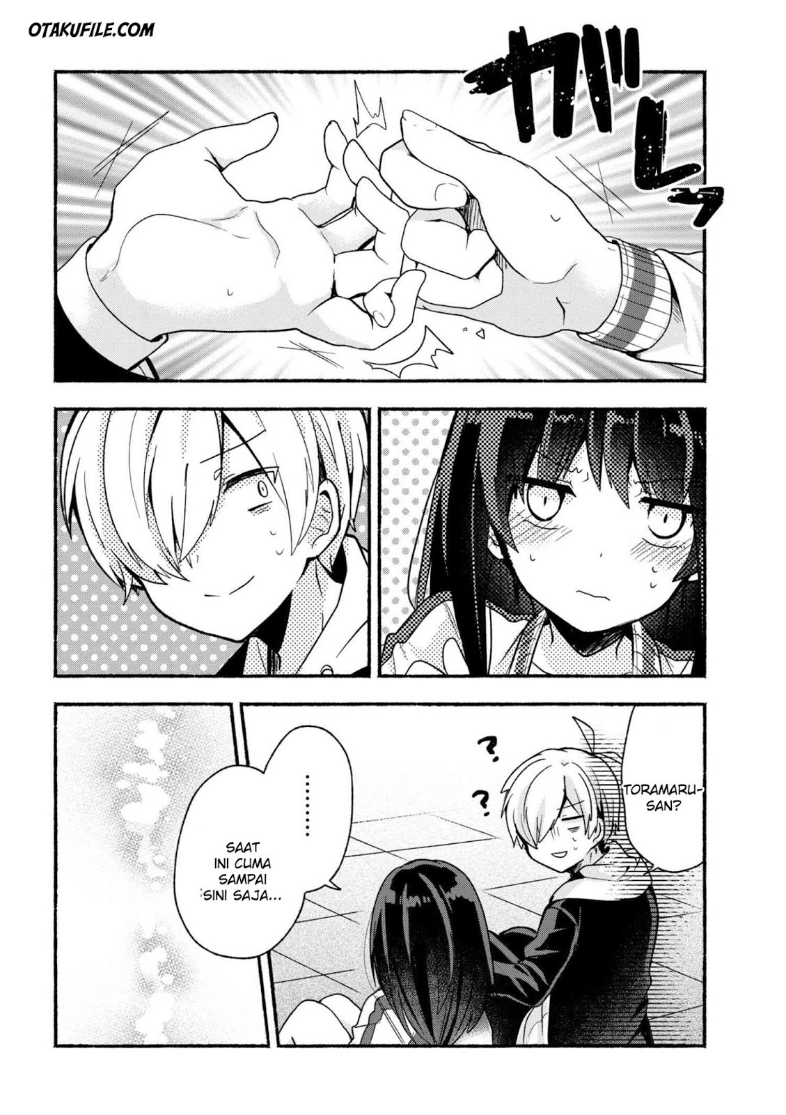 Pashiri na Boku to Koisuru Banchou-san Chapter 15 - halaman 12
