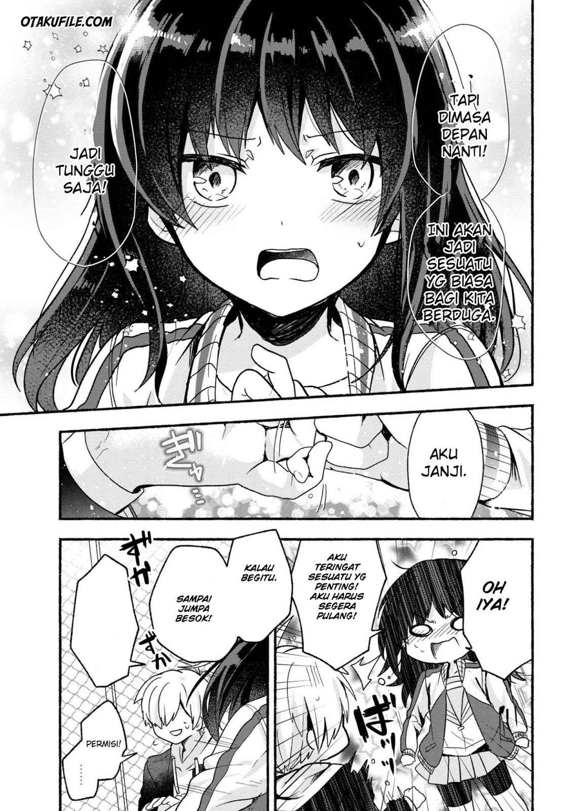 Pashiri na Boku to Koisuru Banchou-san Chapter 15 - halaman 13