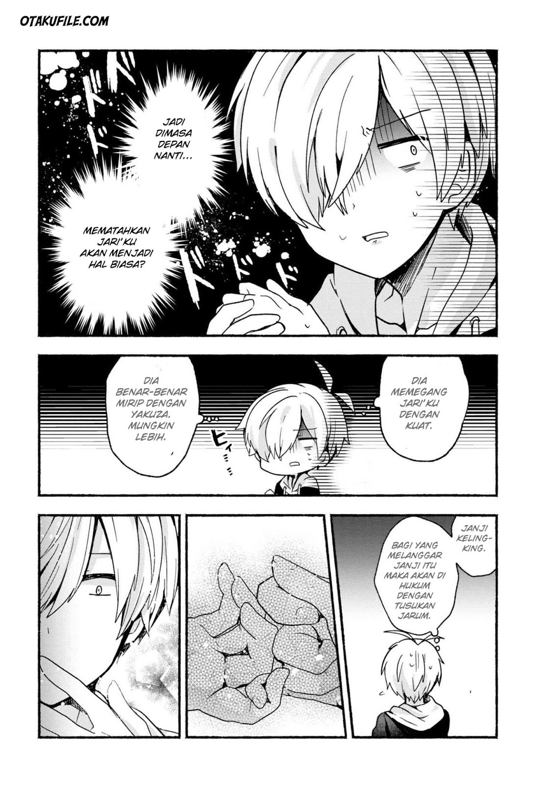 Pashiri na Boku to Koisuru Banchou-san Chapter 15 - halaman 14